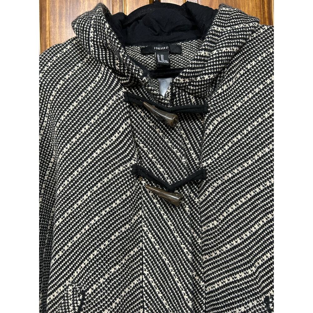 Forever 21 Acrylic Cape with Hoodie - Picture 5 of 11